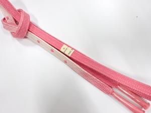 未使用品　正絹　手組帯締め